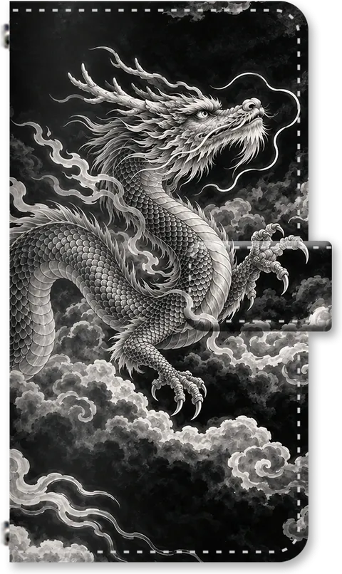 龍の手帳型ケース